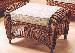 Wicker Lounge and Dining Furniture - Footstool