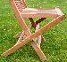 Hardwood Benches and Garden Seats - Close up photos - folding chairs