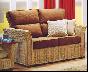 Wicker lounge furniture suite 10