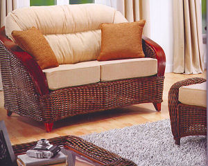 Wicker lounge furniture suite 11