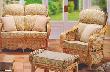 Wicker lounge furniture suite 38