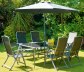 6, 8 or 10 seater aluminium furniture suite 325