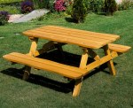 Pine picnic bench 400