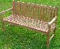 Teak garden bench 264